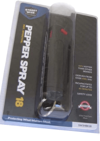 Pepper Spray 1/2 oz with Key Ring Pouch