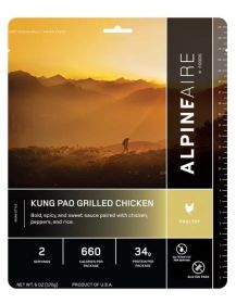 Kung Pao Grilled Chicken - Cook in the Pouch