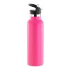 Sports Water Bottle Stainless Steel Vacuum-Insulated Drinking Cup w/ Straws Outdoor Cycling Hiking